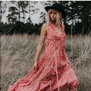 RESERVED FOR TRADE WITH @kfoxconrad Spell and the Gypsy Delirium Maxi Dress Red
